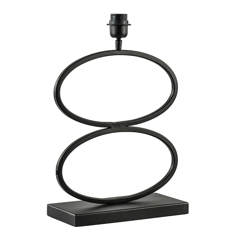 Mat zwarte lampvoet Stelius L&L Weekendaanbieding