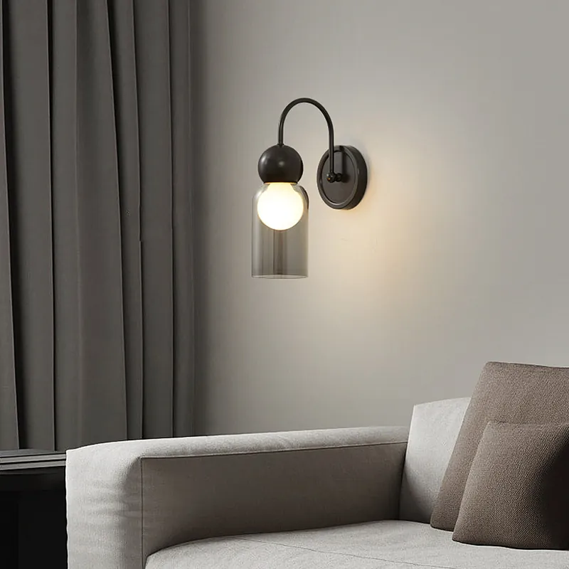 Moderne Transparante Nordic Wandlamp Tijdelijk Beschikbaar