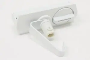 Finale Uitverkoop Adaptor spanningsrail LUNA met haak | Wit