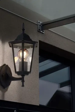 Wandlamp in zwart aluminium voor je buitenruimte VT-749 Dagaanbieding