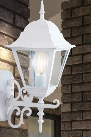 Beperkt Aanbod Wandlamp in landelijke stijl in wit voor buiten VT-760
