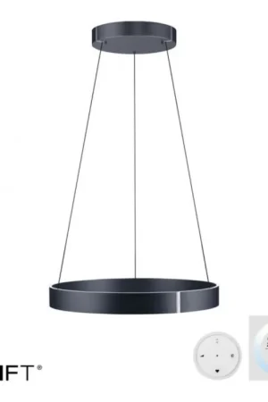 Bestel Nu Neuhaus PURE Hanglamp E-Clipse e-Lift Ø 70 cm donker grijs