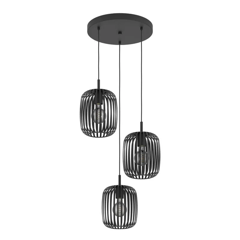 EGLO Romazzina hanglamp - E27 - Zwart Gecertificeerd