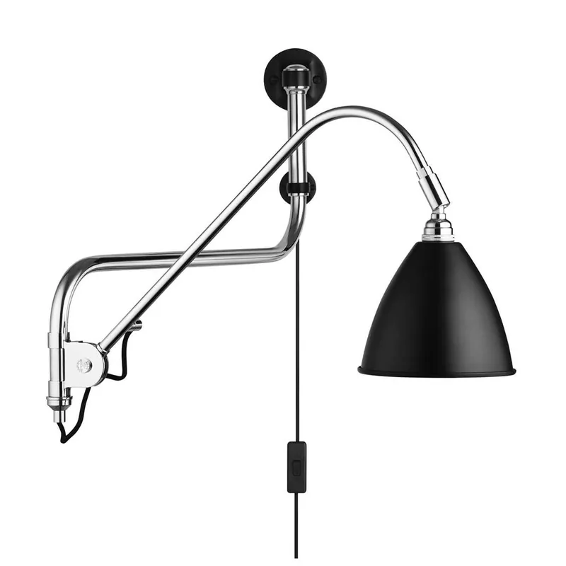 Speciale Aanbieding Gubi - BL 10 wandlamp - Ø16 - chrome frame