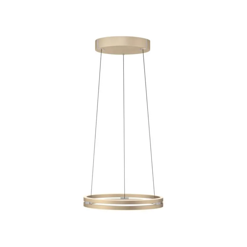 Op = Op Neuhaus PURE Hanglamp E-Loop e-Lift Ø 50 cm mat goud