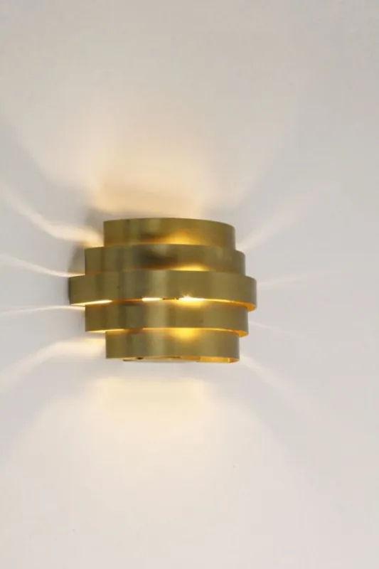 Halfronde wandlamp ESCUT 20 cm | Goud Betrouwbaar