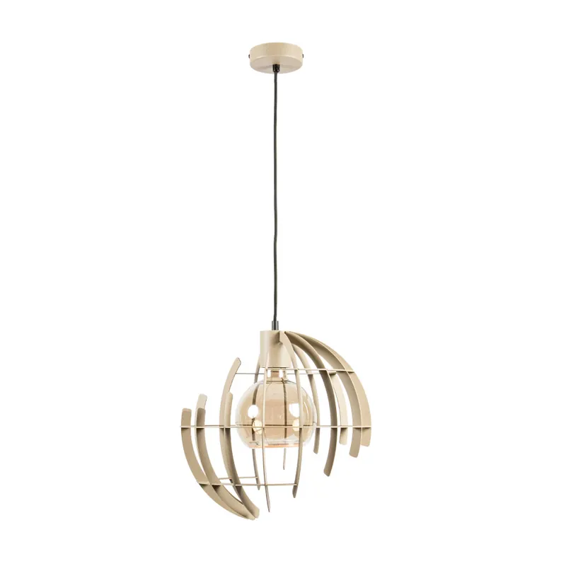 Moderne hanglamp Terra 1-lichts in quartz Nu Kopen