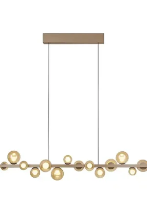 Gereduceerde Prijs Neuhaus PURE Hanglamp E-Popup XL e-Lift L 180 cm champagne