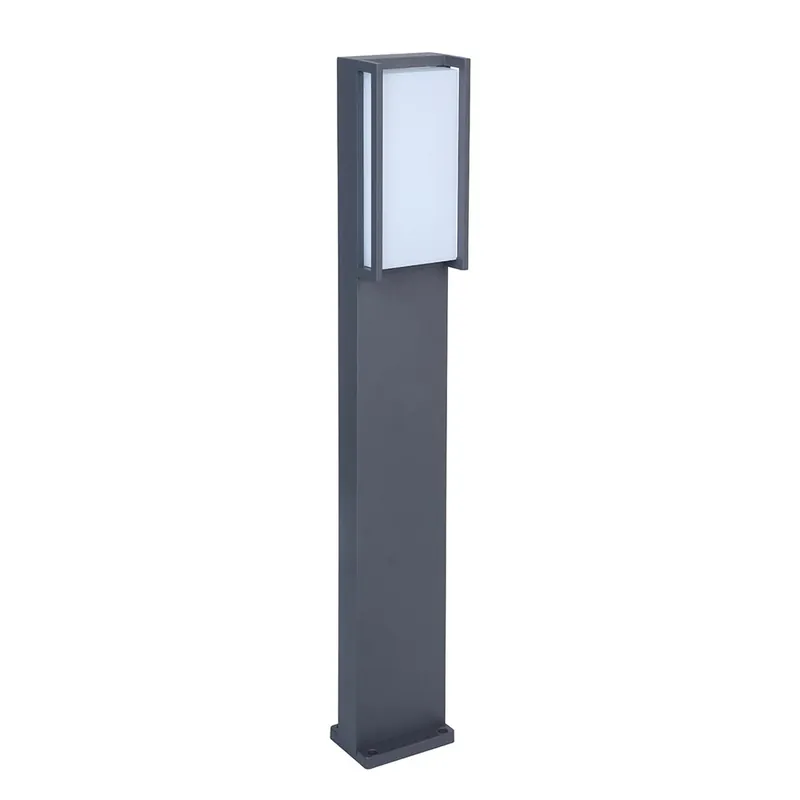 Meest Verkocht Moderne LED buitenpaal grijs rechthoek IP54