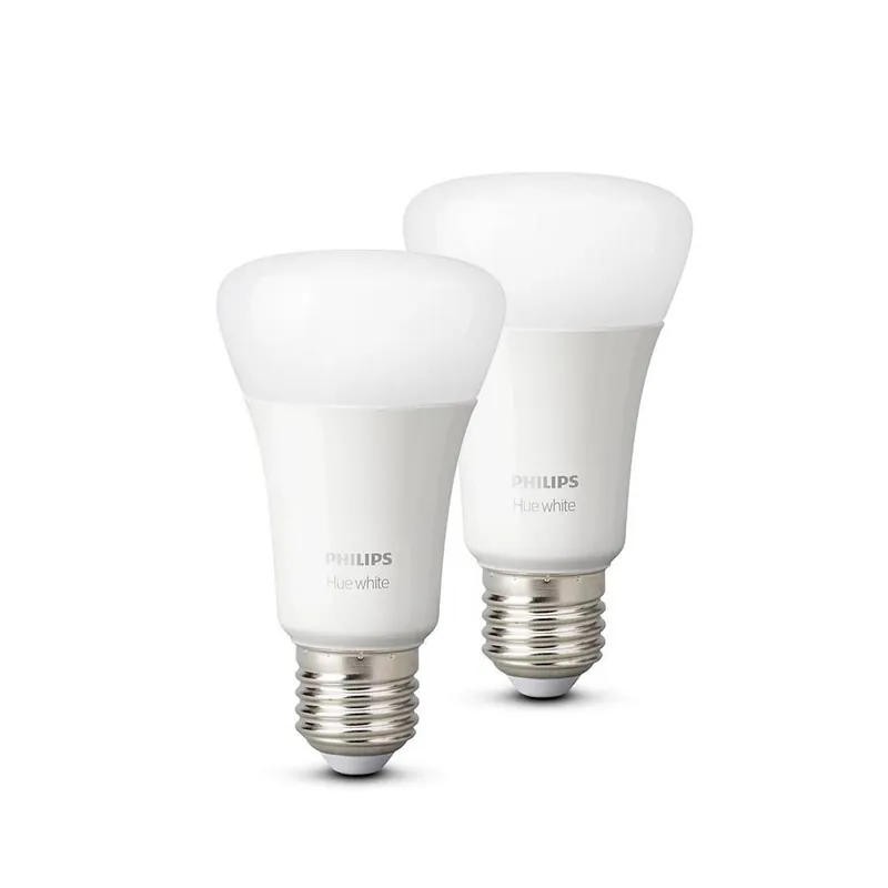 Goedkoop Philips Hue e27 2-pack mat 2700k