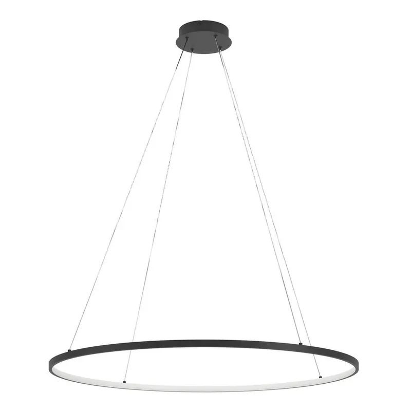 EGLO Parruta Hanglamp - Ø 99 cm - LED - Zwart/Wit Uitverkoop