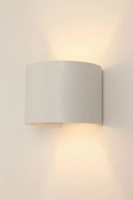 Direct Verzonden Wandlamp JUDE met verstelbare lichtbundel | Wit rond