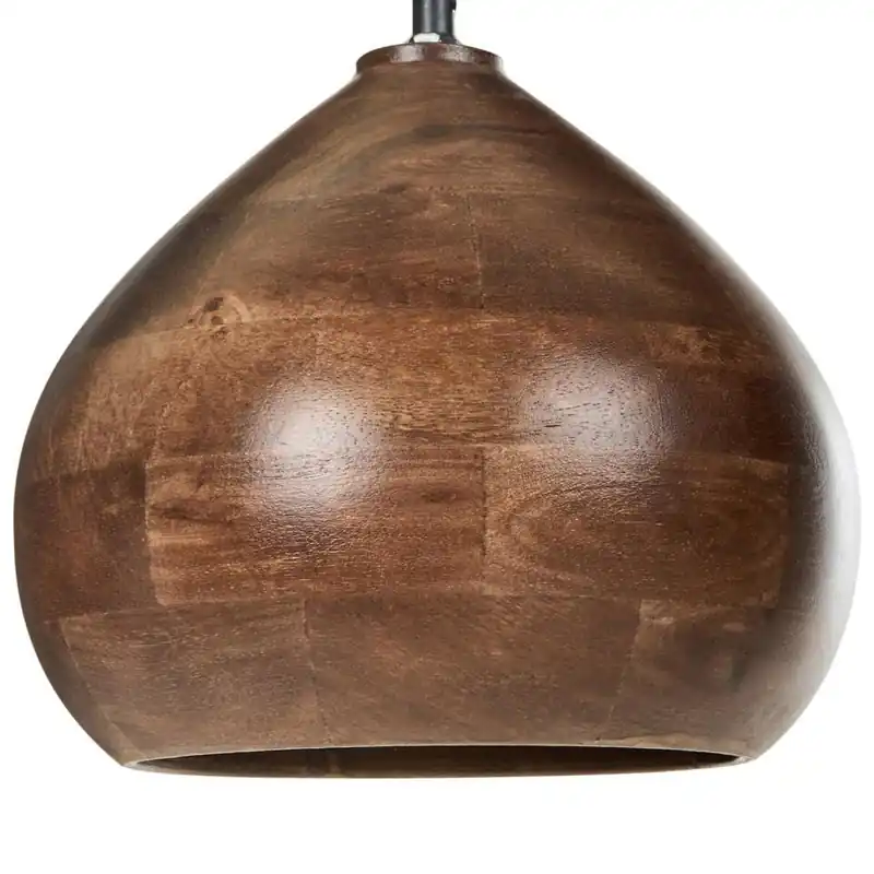 SANYATI - Hanglamp - Lichtbruin - Mangohout Finale Uitverkoop