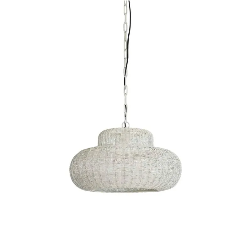 Lage Kosten Hanglamp Piedra - Wit - Ø47cm