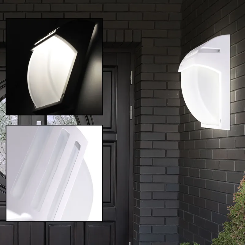 ALU wanddownlight, hoogte 24,5 cm VT-754W Speciale Aanbieding