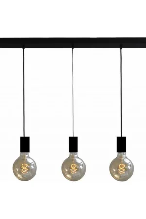Hanglamp Bulby 5-lichts Zwart Laatste Versie