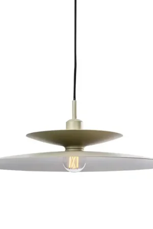 Op = Op Artdelight Hanglamp Linares 1 lichts Ø 50 cm kaki