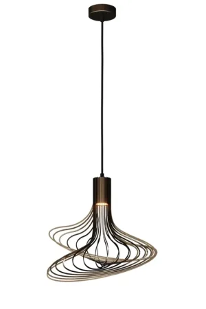 Ztahl Hanglamp Lodi Ø 40 cm platinum Beperkt Aanbod