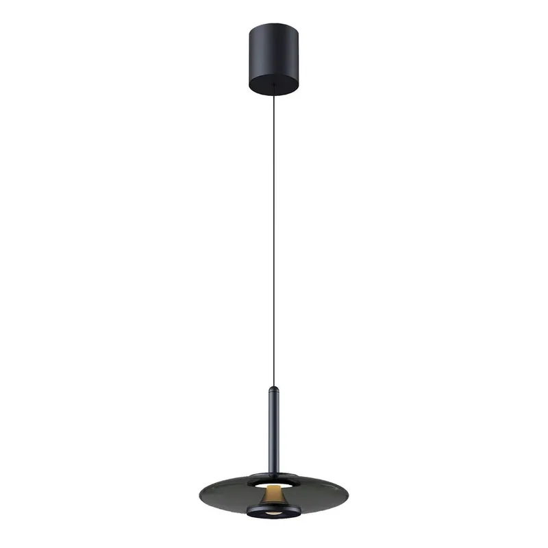 Artdelight Hanglamp Madison 1 lichts Ø 22 cm comfortlift zwart Premium