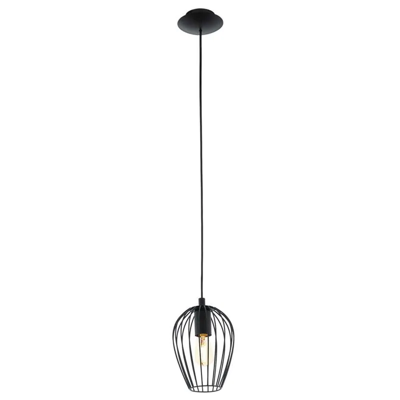 Tijdelijk Beschikbaar EGLO hanglamp Newtown - zwart