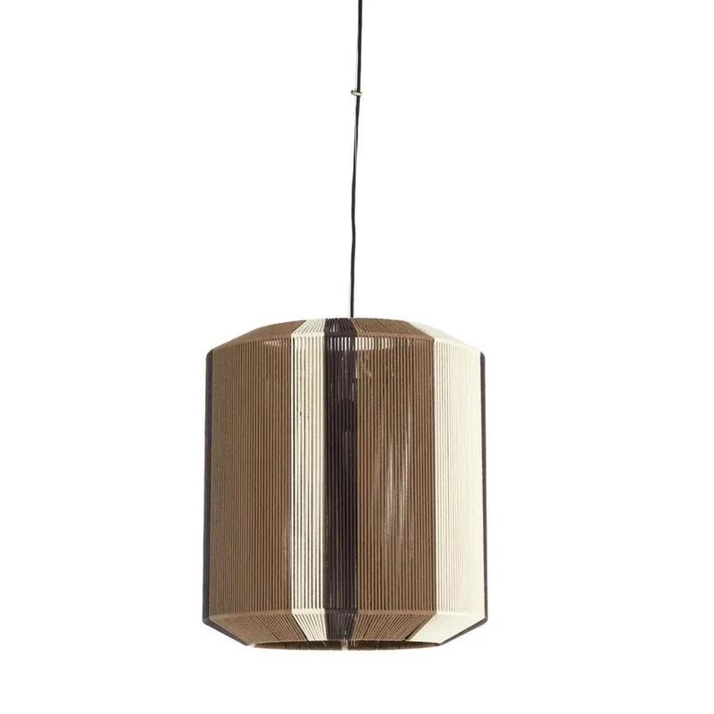 Laatste Kans Hanglamp Kozana - Donkerbruin - Ø48cm