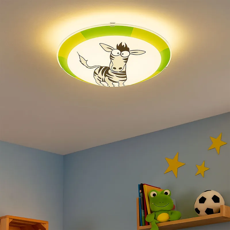 Wandlamp voor kinderen met zebramotief Premium
