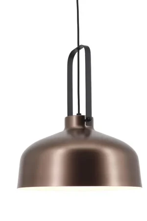 Koop Online Artdelight Hanglamp Mendoza Ø 37,5 cm bruin-zwart
