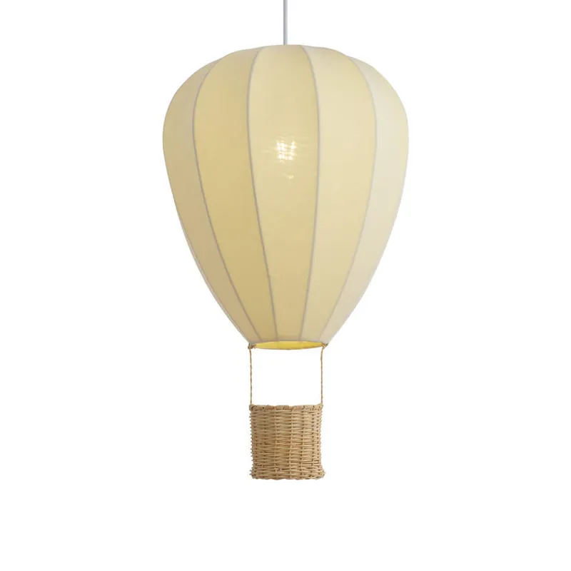 Qazqa hanglamp airballoon beige e27 Beperkt Aanbod