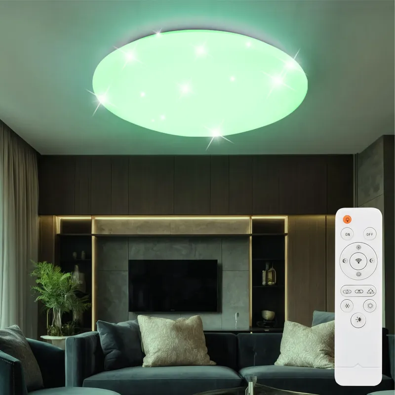 RGB LED, plafondlamp, sterrenhemel, CCT-schakeling Express Levering