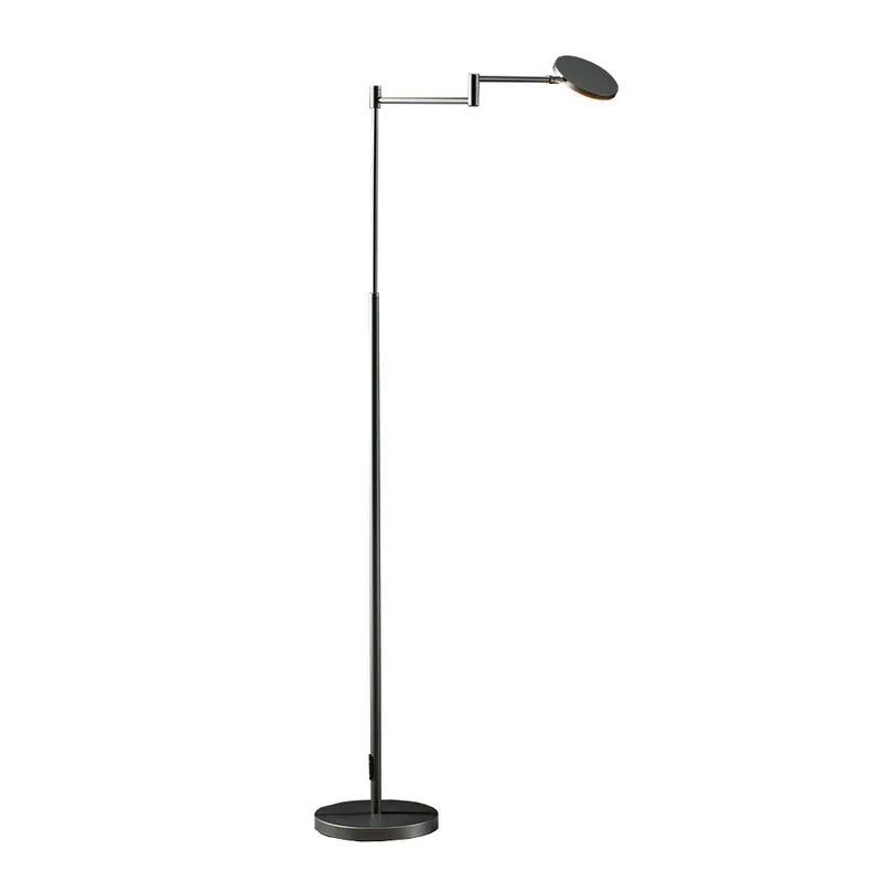 Fabrieksprijs Moderne LED leeslamp vloerlamp antraciet