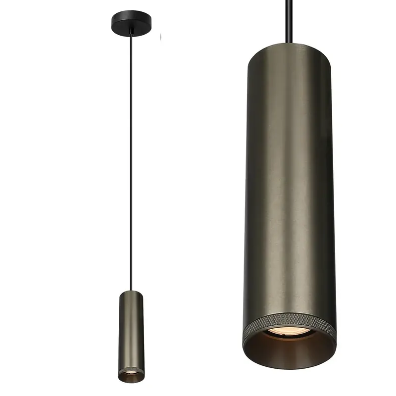 Artdelight Hanglamp Milano 1 lichts 25 cm metallic brons Populair