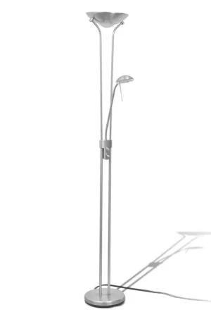 Exclusieve Aanbieding vidaXL - Staande Lamp - Zilver - Staal