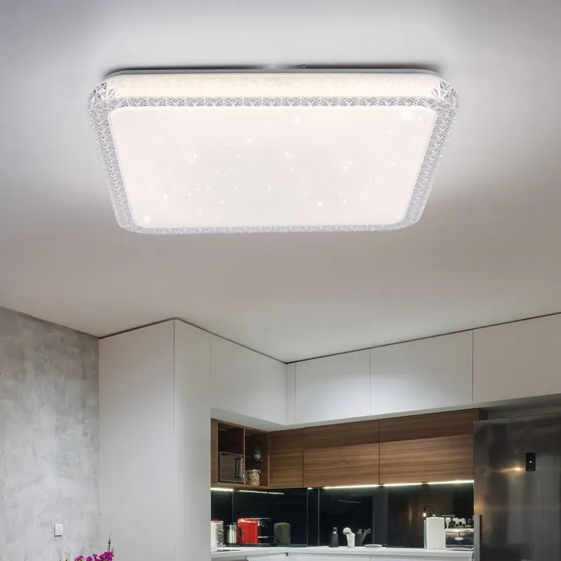 Shop Nu LED kristallen plafondlamp met sterrenhemel effect KELLY