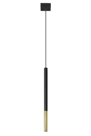 Betaalbaar Sollux Hanglamp Mozaica 1 lichts goud zwart