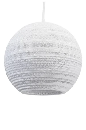Hete Deal Scraplights Moon Hanglamp wit