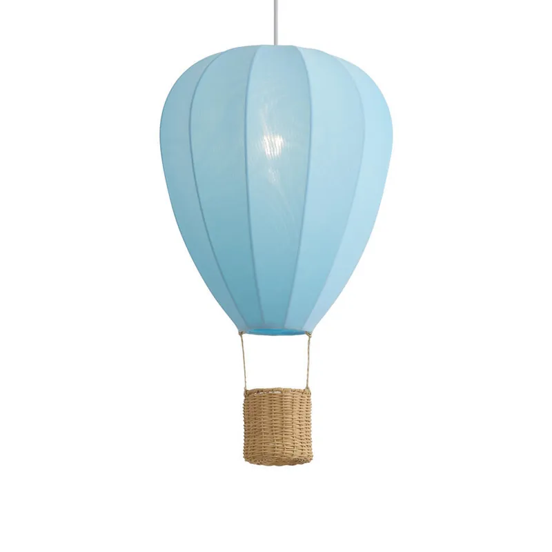 Qazqa hanglamp airballoon blauw e27 Nu Kopen
