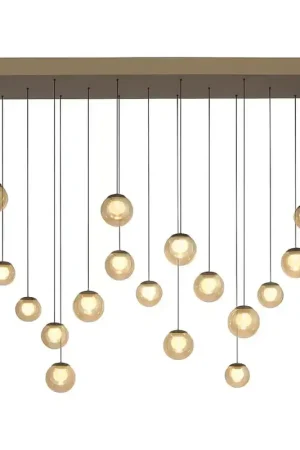 Alleen Vandaag Neuhaus PURE Hanglamp Popup 19 lichts L 150 cm comfortlift champagne