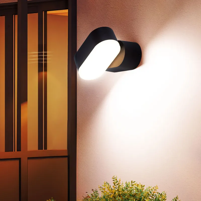 Koopje LED wandlamp met verstelbare spot VT-816