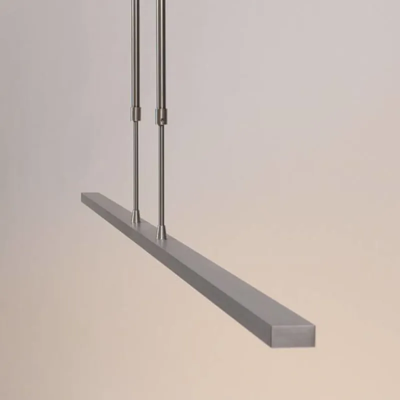 Masterlight Hanglamp Real 2 LED 160 cm mat chroom Express Levering