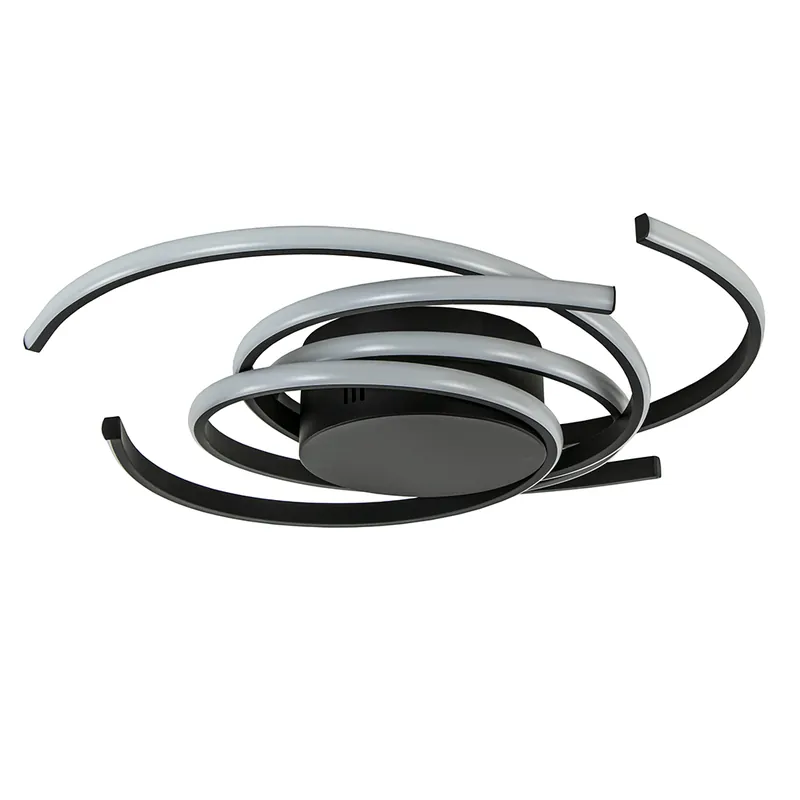 Plafondlamp Arches zwart Tijdelijk Beschikbaar