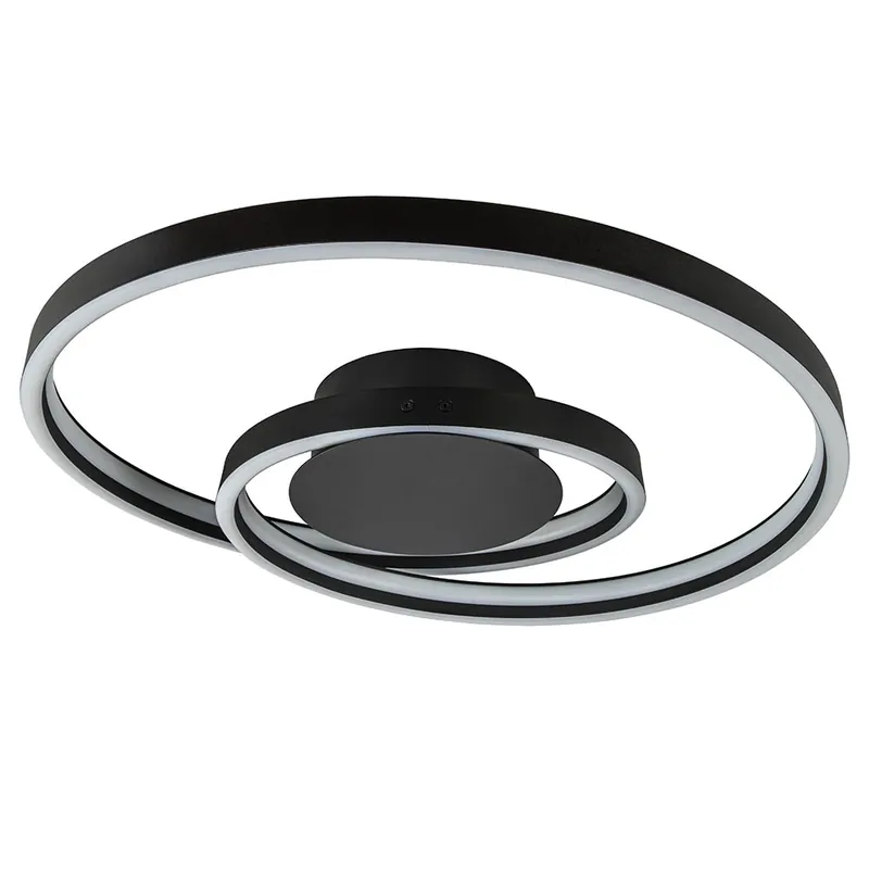 Fabrieksprijs Plafondlamp Cinque-Ciola zwart dim-to-warm