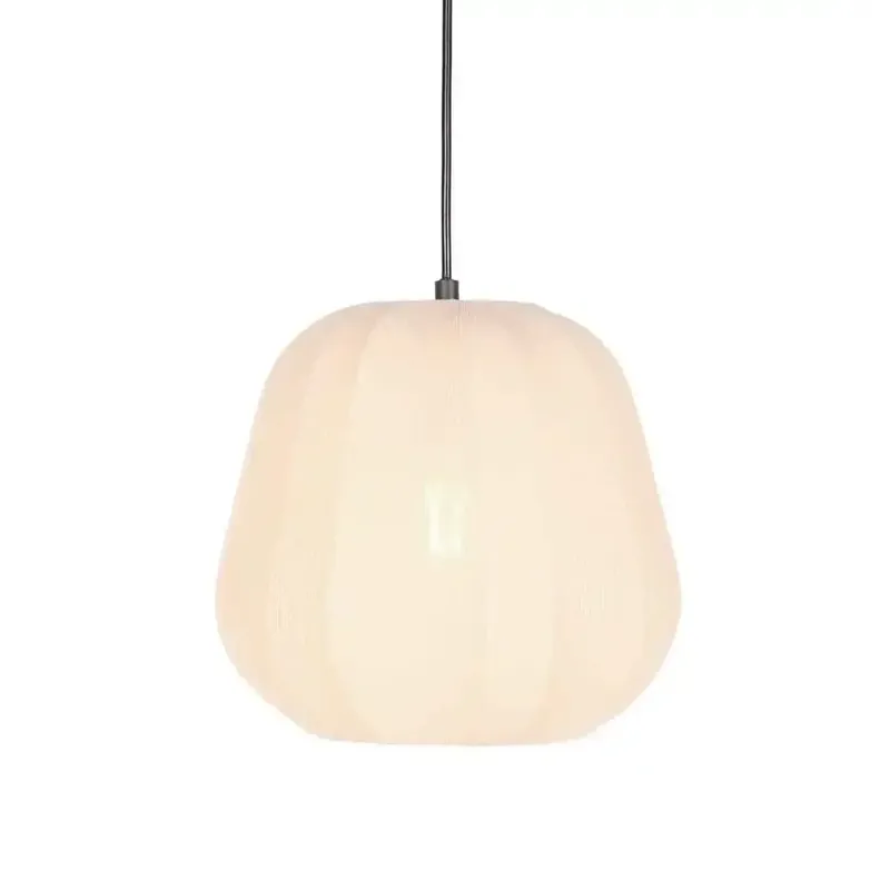 Superprijs Anne Light & home Hanglamp Sable Ø 25 cm linnen creme