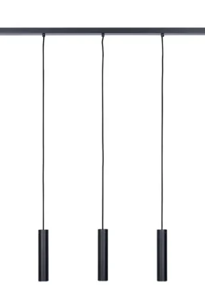 Ztahl Hanglamp Salerno 5 lichts L 120 cm zwart Direct Verzonden