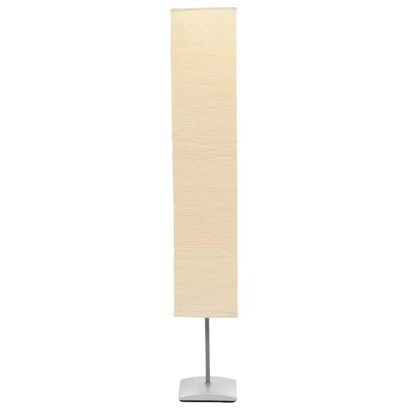 Veilige Betaling vidaXL - Vloerlamp - Beige - Papier - 135 cm