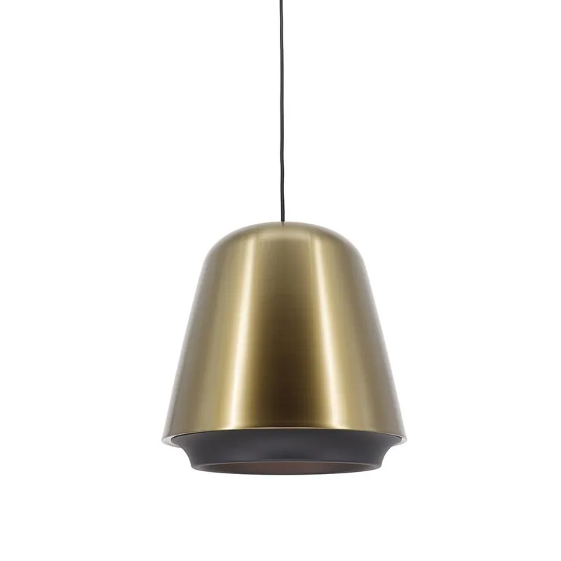 Artdelight Hanglamp Santiago Ø 35 cm brons-zwart Must-Have