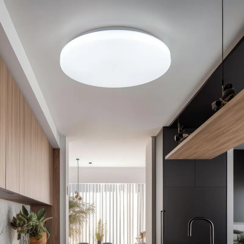 Nu Kopen LED plafondlamp, koel wit, ijzer, wit, VT-8074