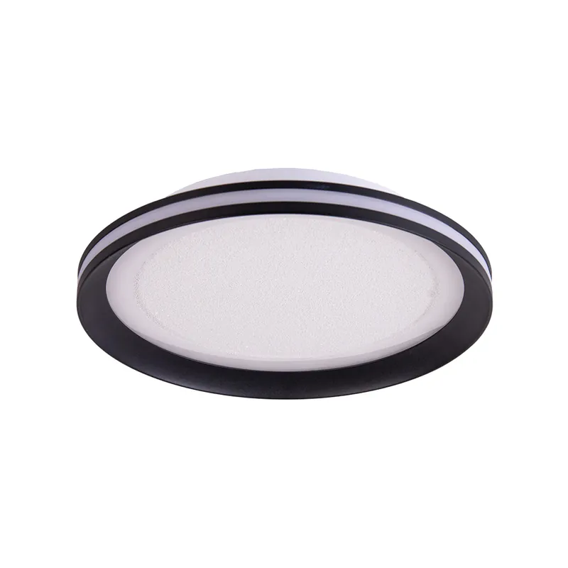 Plafondlamp Glitter Disc Ø30 cm – Zwart | 3-standen dimbaar Beste Prijs