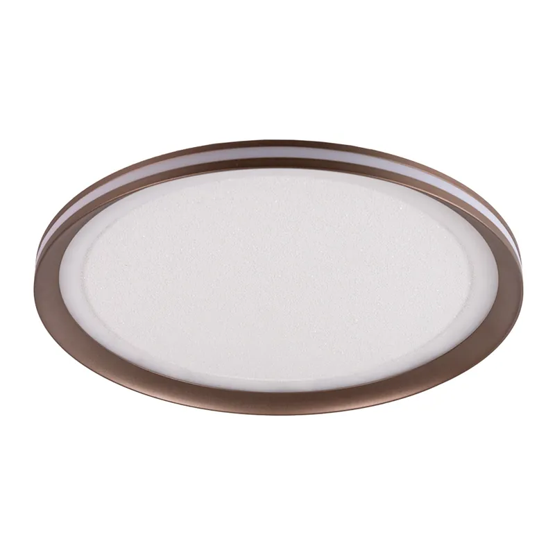 Gecertificeerd Plafondlamp Glitter Disc Ø49 bruin 3-stem dim