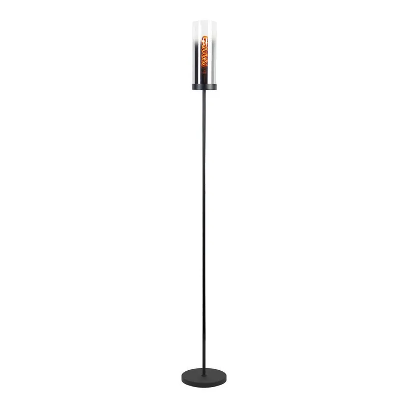 EGLO Toothill Vloerlamp - E27 - 153,5 cm - Zwart/Ombre effect Alleen Vandaag