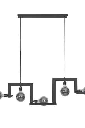 Laatste Versie Ztahl Hanglamp Tortona L 150 cm zwart